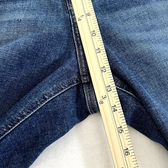 Jen7 For All Mankind Cropped Kick Jeans Size 16 - Picture 7 of 7